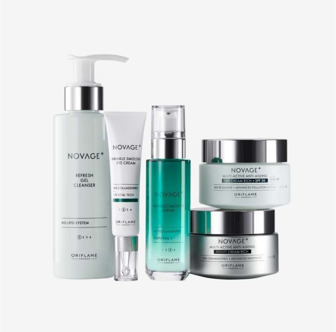 ست مراقبت پوست کلاژن ساز رینکل اسموت نوایج پلاس